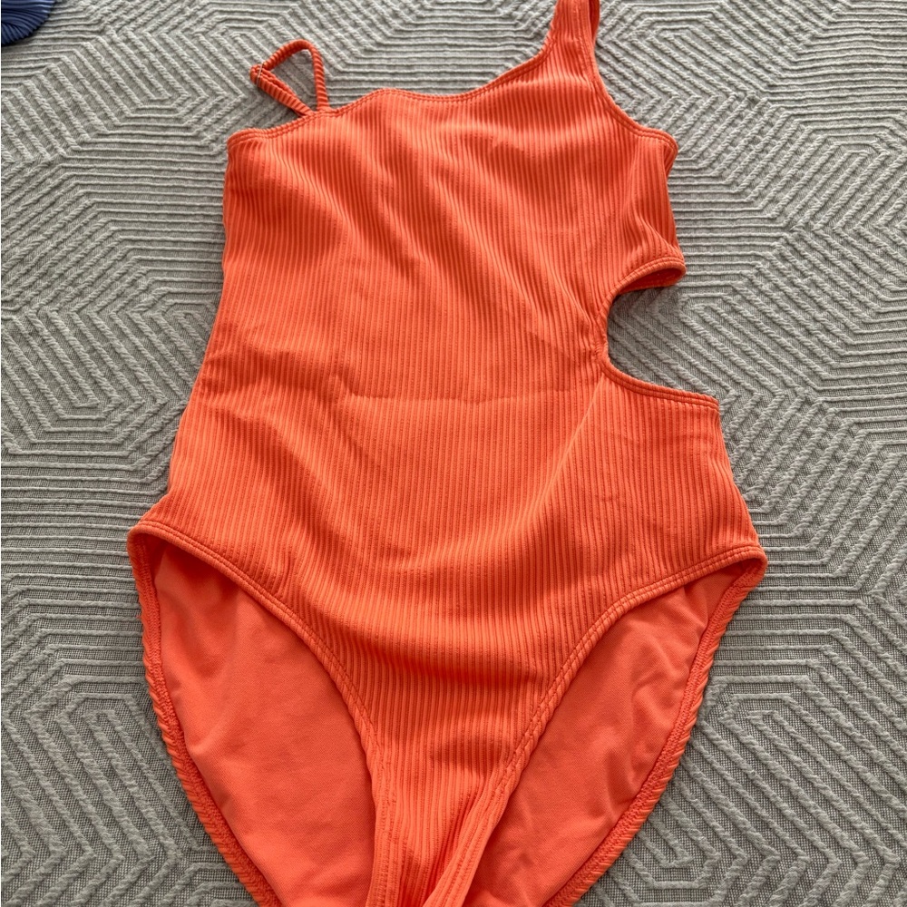Abercrombie Kids Vibrant Orange Swimsuit